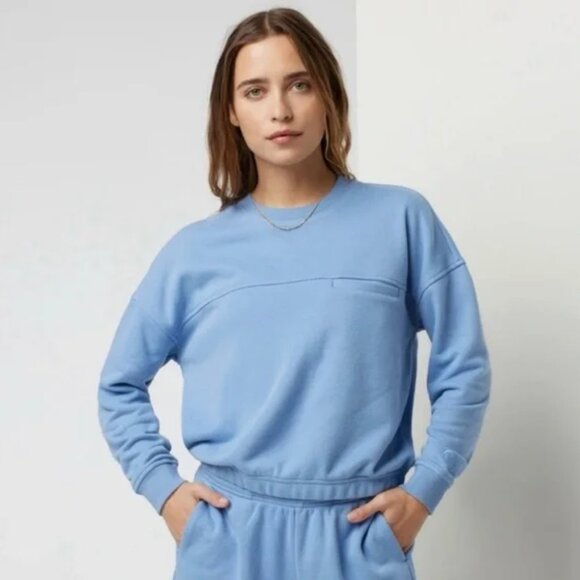 Vuori SEDONA SPORT CREW Isle Blue Size: XL - Picture 2 of 6